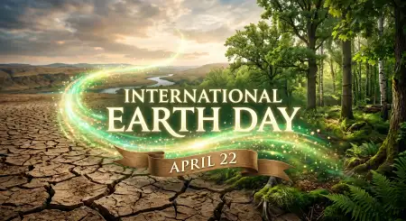 Free Earth Day 2026 Banner Png Hd Background Image Download