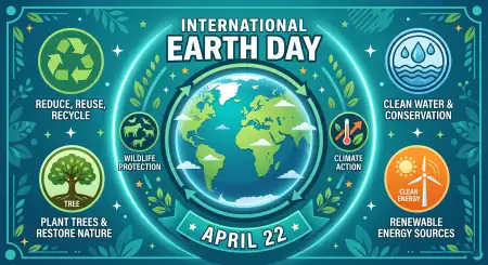 Free Earth Day 2026 School Poster Ideas Background Image Download