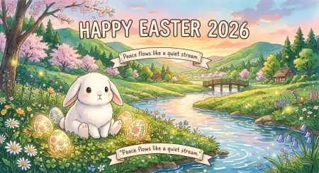 Easter 2026 Banner Captions - Free Banner Download
