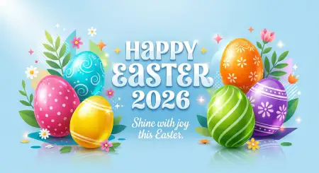 Easter 2026 Greetings For Us Families - Free Happy Easter 2026 Download