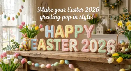 Easter 2026 Post Ideas With Images - Free Happy Easter 2026 Download
