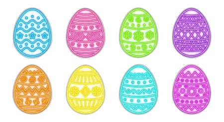 Easter Eggs Png Editable Design - Free Easter Eggs Png Download