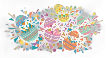 Easter Eggs Png For Greeting Cards - Free Easter Eggs Png Download