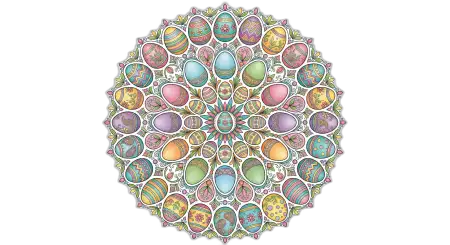 Easter Eggs Png For Poster Design - Free Easter Eggs Png Download