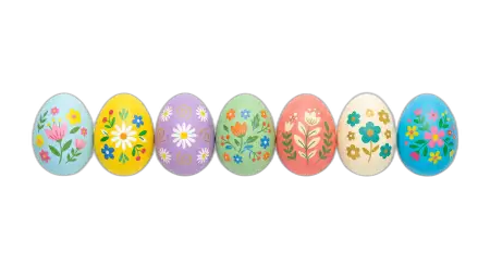 Easter Eggs Png Freepik Style - Free Easter Eggs Png Download