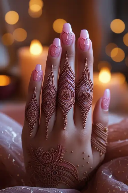 Easy Hand Mehndi Design For Kids - Free Related Mehndi Design Image