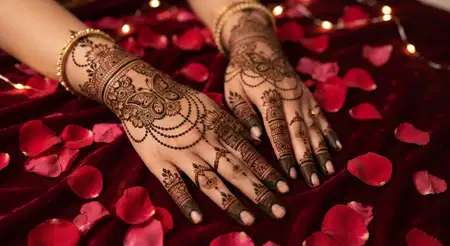 easy karwa chauth mehndi design 2026 - Karwa Chauth Mehndi Design 2026