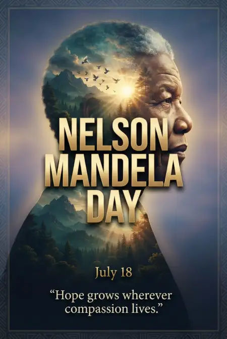 Editable Nelson Mandela Poster Psd 2026 - Free Nelson Mandela Poster 2026 Download