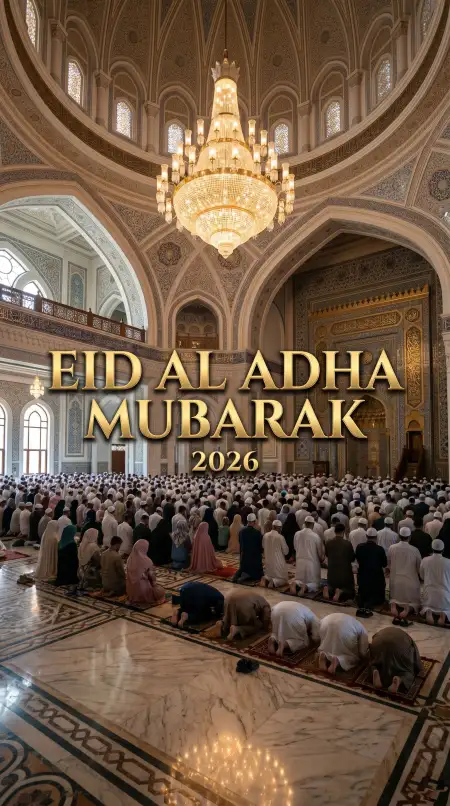 Eid Al Adha Greeting Card 2026 2 - Free Eid Al Adha Greeting Card 2026 Download