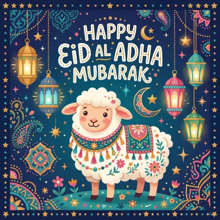 Eid Al Adha Mubarak 2026 Instagram Story Background - Free Eid Al Adha Mubarak 2026 Download