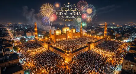Free Eid Al Adha Mubarak 2026 Islamic Festival Background Images Image Download