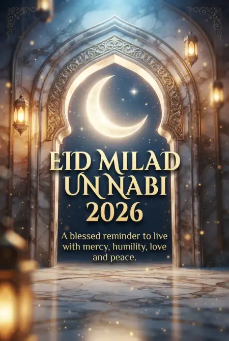 Eid Milad Un Nabi 2026 Islamic Calendar - Free Eid E Milad 2026 Download