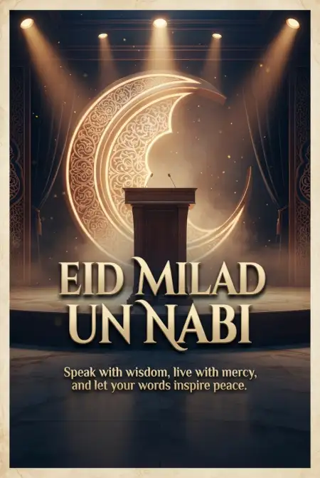 Eid Milad Un Nabi 2026 Speech - Free Eid E Milad 2026 Download