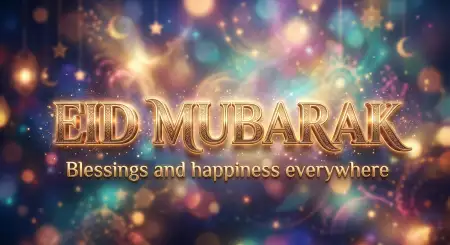 Eid Mubarak 2026 Inspirational Messages - Free Eid Mubarak 2026 Download