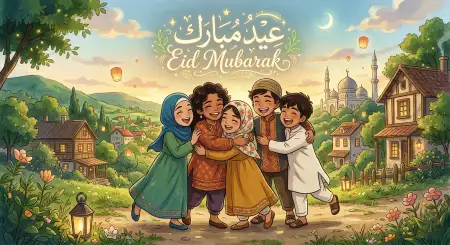 Eid Mubarak Wishes For Kids - Free Eid Mubarak Download