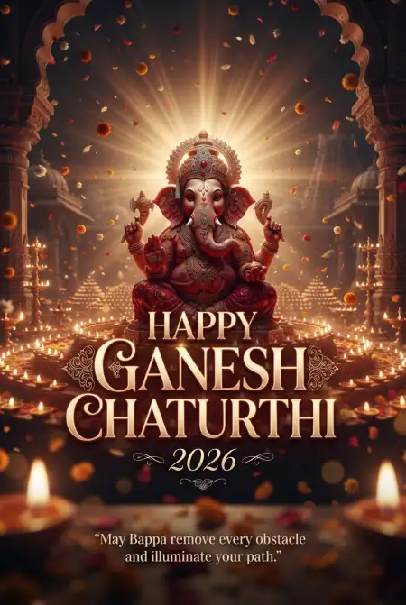 elegant ganesh chaturthi wishes 2026 - Ganesh Chaturthi Wishes 2026