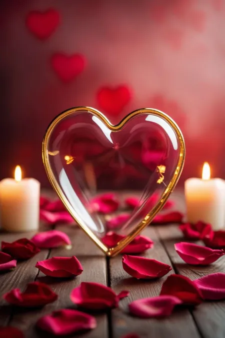 Elegant Valentine Day Background For Invitations - Free Background Download