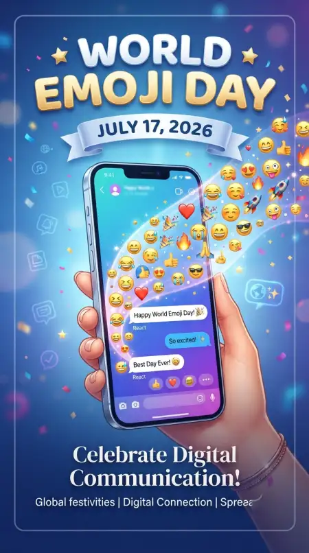 Emoji Communication Trends - Free World Emoji Day 2026 Download