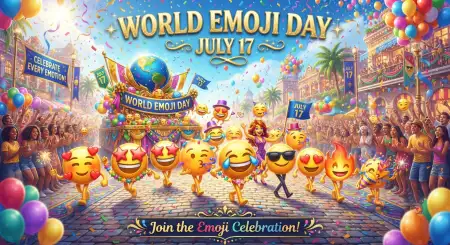 Emoji Day Celebration Worldwide - Free World Emoji Day 2026 Download