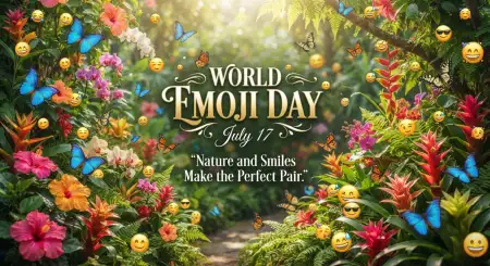 Emoji Day Decorative Poster - Free World Emoji Day Poster 2026 Download