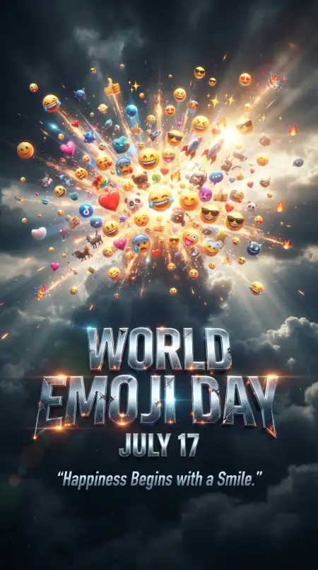 Emoji Day Hd Poster - Free World Emoji Day Poster 2026 Download