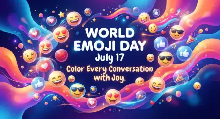 Emoji Day Party Decoration Poster - Free World Emoji Day Poster 2026 Download
