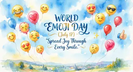 Emoji Day Printable Wall Poster - Free World Emoji Day Poster 2026 Download