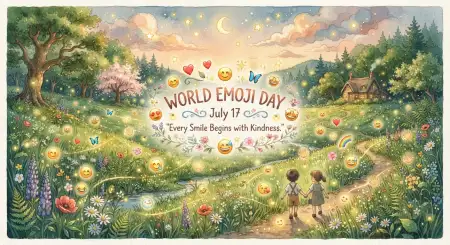 Emoji Day Promotional Banner Poster - Free World Emoji Day Poster 2026 Download