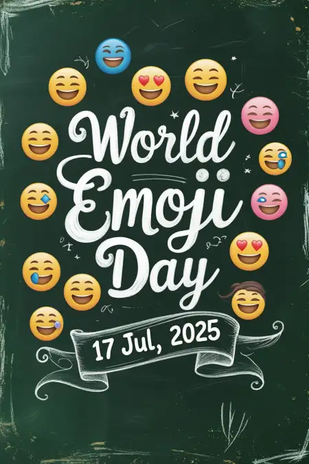 Emoji Day Whatsapp Status Image Hd - Free World Emoji Day Download