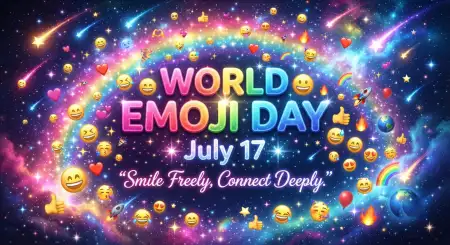 Emoji Festival Graphic Design - Free World Emoji Day Poster 2026 Download
