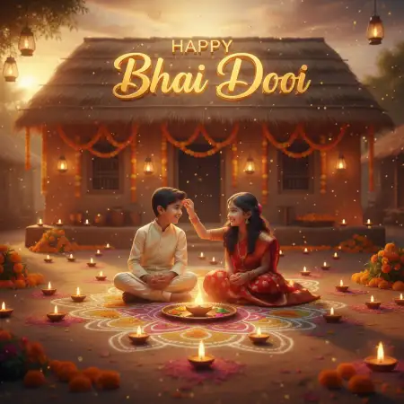 Emotional Bhai Dooj Quotes For Brother From Sister In Hindi - Free Bhai Dooj Download