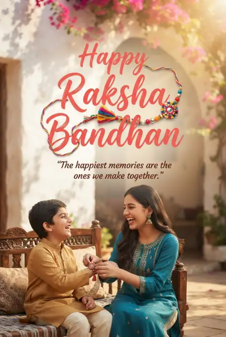 Emotional Happy Raksha Bandhan Wishes For Siblings - Free Happy Raksha Bandhan Greetings Download