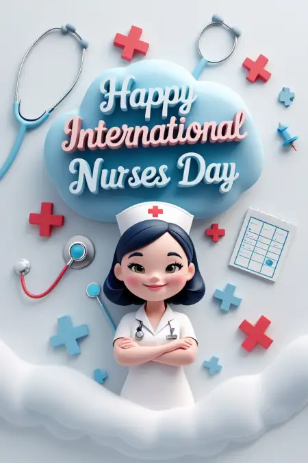 Emotional Message For Happy International Nurses Day - Free Related Happy Iinternational Nurses Day Image