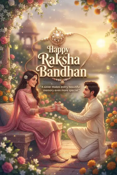 Emotional Raksha Bandhan Wishes 2026 - Free Happy Raksha Bandhan Wishes 2026 Download