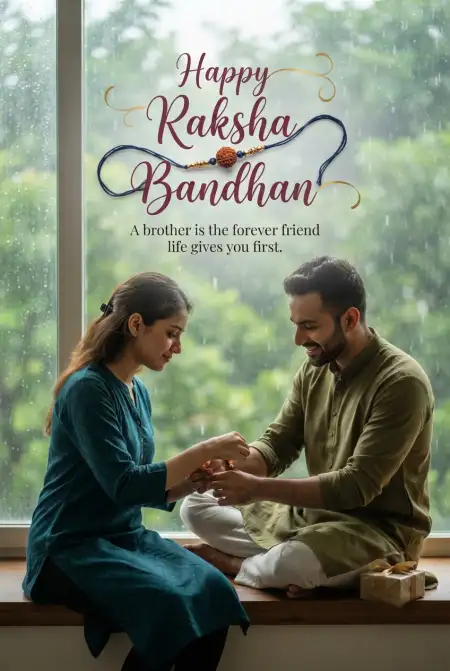 Emotional Raksha Bandhan Wishes For Brother 2026 - Free Happy Rakhi Wishes 2026 Download