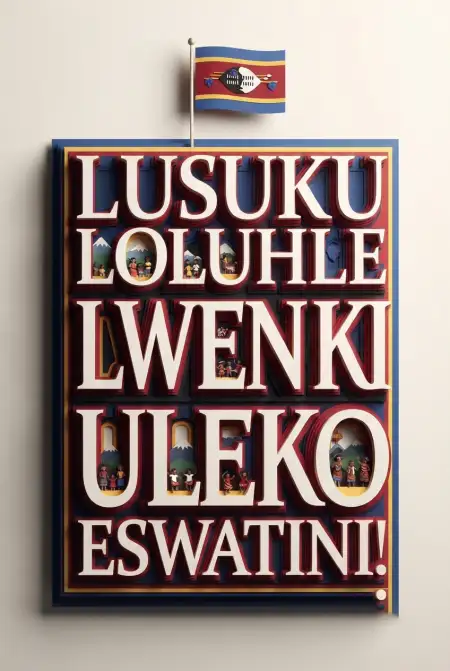 Eswatini Independence Day 2026 Greetings - Free Eswatini Independence Day 2026 Download