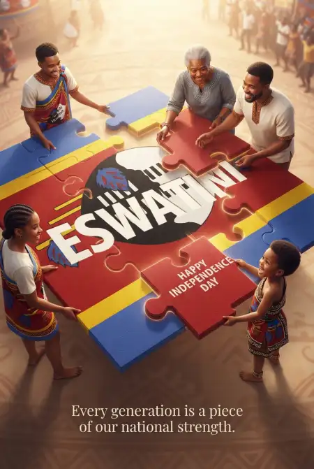 Eswatini Independence Day 2026 Viral Social Media Post - Free Eswatini Independence Day 2026 Download