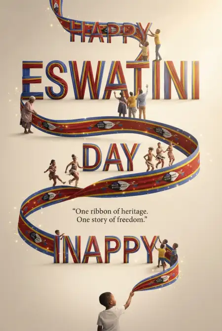 Eswatini Independence Day 2026 Wishes With National Flag - Free Eswatini Independence Day 2026 Download