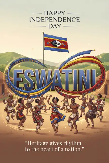 Eswatini Independence Day 6 September 2026 - Free Eswatini Independence Day 2026 Download