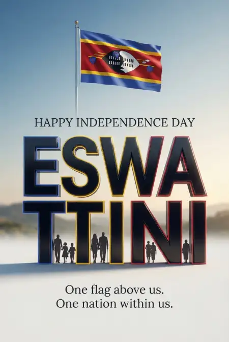 Eswatini Independence Day Professional Social Media Post - Free Eswatini Independence Day 2026 Download