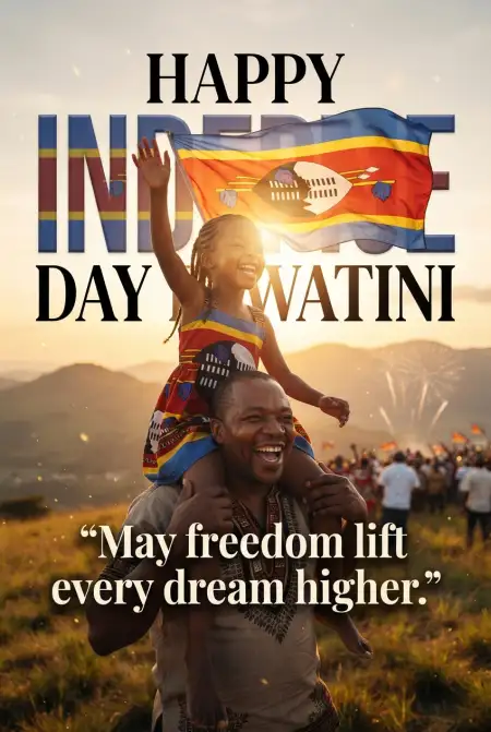 Eswatini Independence Day Quotes Images 2026 - Free Eswatini Independence Day 2026 Download