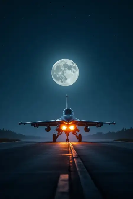 F16 Fighter Jet Military Base Background - Free Background Download