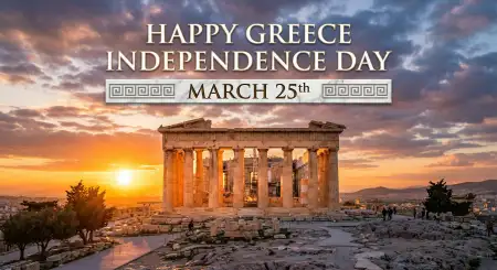 Facebook Post Greece Independence Day 2026 - Free Happy Greece Independence Day 2026 Download