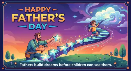 Free Fathers Day 2026 Creative Artwork Transparent PNG Download