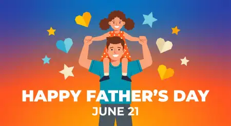 Fathers Day 2026 Happy Family Vector - Free Fathers Day 2026 Download