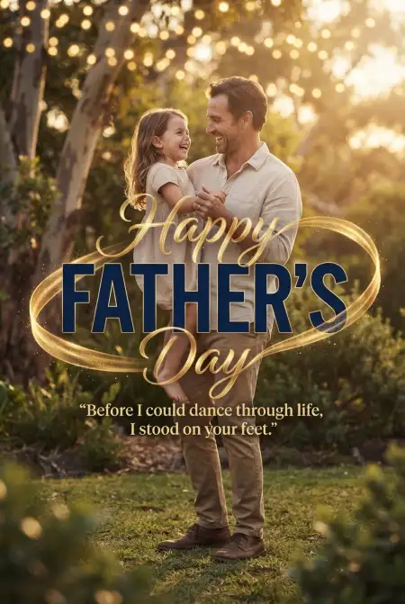 Free Fathers Day Australia 2026 Quotes Image Download
