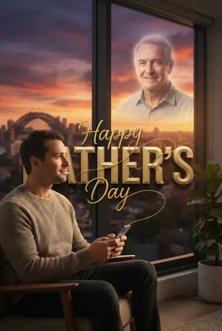 Free Fathers Day Australia 2026 Social Media Post Image Download