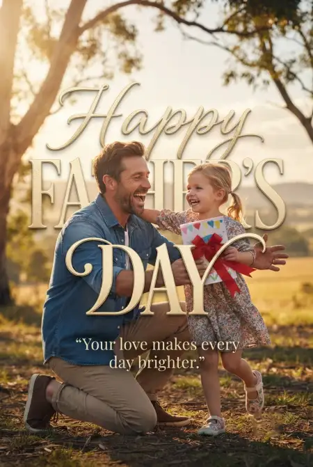 Free Fathers Day Australia 2026 Wishes For Facebook Friends Image Download