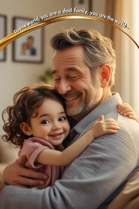 Fathers Day Emotional Message Image - Free Happy Fathers Day Download