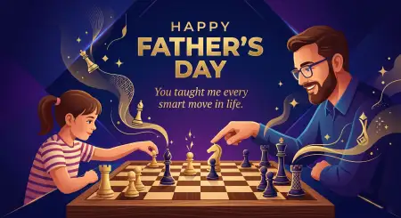 Free Fathers Day Greeting Card Ai File Image Download